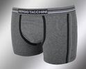 Sergio Tacchini boxerky 18400 | Velikost: M (5) vel. 50 | Grigio