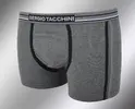 Sergio Tacchini boxerky 18400 | Velikost: M (5) vel. 50 | Grigio