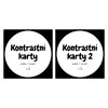 Set kontrastních karet 1+2