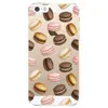 Silikonové pouzdro s potiskem Macaron Pattern + tvrzené 3D sklo | Typ: iPhone 5/5S/SE