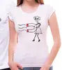 Dámské tričko - Láska Magnet | Velikost: XS | Bílá