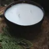 Svíčka v kokosové misce - kokos