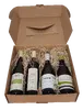 Sommelierská kartonová bedýnka 4 českých vín na měsíc květen
