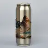 500 ml Turistická nerezová termoplechovka "Maľba 2"