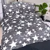Povlečení na jednolůžko Hvězda | Šedá