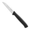 Kuchyňský nůž s vlnitým výbrusem 9 cm | Černá