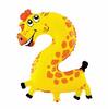 Číslice „2“ žirafa 40 cm