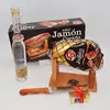 Balení šunky Jamón Curado (stojánek, nůž, pralinky, slivovice) | Balení: Originální