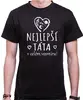 Tričko - Nejlepší táta v celém vesmíru! | Velikost: S | Černá