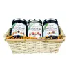 Sada čokokrémů (pomeranč, jahody, makadamové oříšky), 3x 250 g