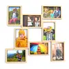 Fotorámeček na 8 fotografií (10×15 cm) | Přírodní