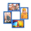 Fotorámeček na 4 fotografie (10×15 cm) | Modrá