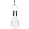 LED solární lampa - žárovka