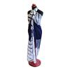 Plážový šátek - pareo | Modro-bílé s pruhy