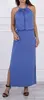 Boho šaty s rozparkem | Velikost: S/M | Jeans