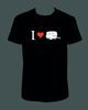 Pánské tričko "I love karavan" | Velikost: S | Černá