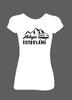 Dámské tričko "Miluju kempování" | Velikost: S | Bílá