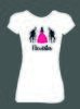 Dámské tričko s nápisem Nevěsta (čertice) | Velikost: XS | Bílá