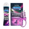 Balíček Durex Devil glide: vibrační kroužek a lubrikant
