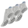 3 páry dámských sportovních ponožek s podrážkou ABS (vhodné na jógu) | Velikost: 35-38