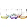 Globo barevné skleničky na rum/whisky 350 ml - 6 ks