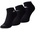 Ponožky pánské kotníčkové zn. KAPPA - 3 páry | Velikost: 43 - 46 | Černá