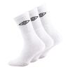 Ponožky pánské sportovní Umbro - 3 páry | Velikost: 39 - 42 | Bílá