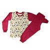 Dětské pyžamo - Zvířátka červená | Velikost: 86