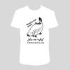 Pánské tričko s nápisem "Moudrý muž pravil: 'Jdu na ryby!' A žil šťastně až do smrti" | Velikost: XS | Bílá