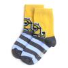 Chlapecké ponožky Mimoni | Velikost: 23-26 | Šedo-žluté pruhy