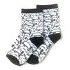 Chlapecké ponožky Star Wars | Velikost: 23-26 | Bílo-černá AOP