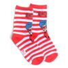 Dívčí ponožky Kouzelná beruška a černý kocour | Velikost: 23-26 | Červeno-bílá