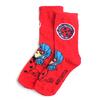 Dívčí ponožky Kouzelná beruška a černý kocour | Velikost: 23-26 | Červená