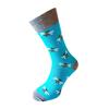 Pánské ponožky Včelky | Velikost: 44-47 | Modrá