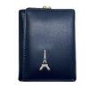Dámská mini peněženka s Eiffelovkou, tmavě modrá