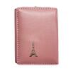 Dámská mini peněženka s Eiffelovkou, růžová