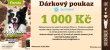 Dárkový poukaz v hodnotě 1000 Kč