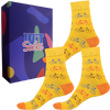 Dárkový set ponožek - Kolo žluté | Velikost: 35-38