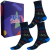 Dárkový set ponožek - Kolo černé | Velikost: 35-38