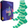 Dárkový set ponožek - Fotbal nízké | Velikost: 35-38