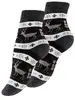 Thermo (zimní motiv) - 2 páry | Velikost: 35-38 | Tmavá