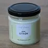 Přírodní sójová svíčka s vůní citronu