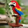 Šarlatový Papoušek Nanoblock