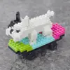 Pes na skateboardu Nanoblock