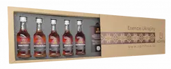 Degustační sada brandy Shabo, 5× 0,04 l