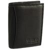 Pánská kožená peněženka WILD (na výšku) II. | Černá