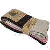 Dámské teplé ponožky Alpaka | Velikost: 35-38 | Béžová, růžová, černá