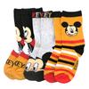 Chlapecké ponožky Mickey - 3 páry v balení | Velikost: 27-30 | Černá-žlutá-šedá