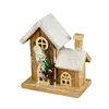 Domeček s LED osvětlením 15 x 13 cm