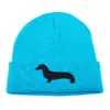 Pletená zimní čepice Z04 blue/black
